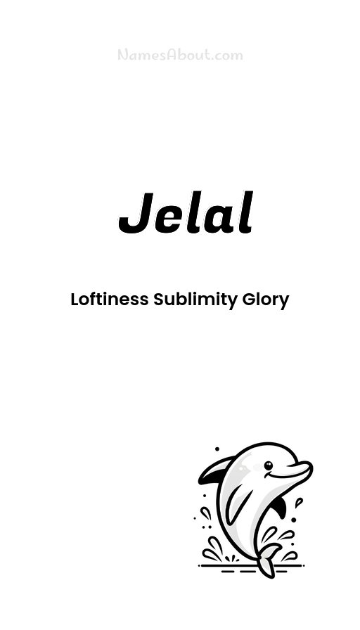 Meaning of Jelal