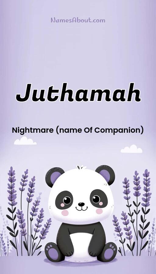 Illustration of Juthamah