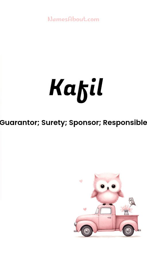 Meaning of Kafil
