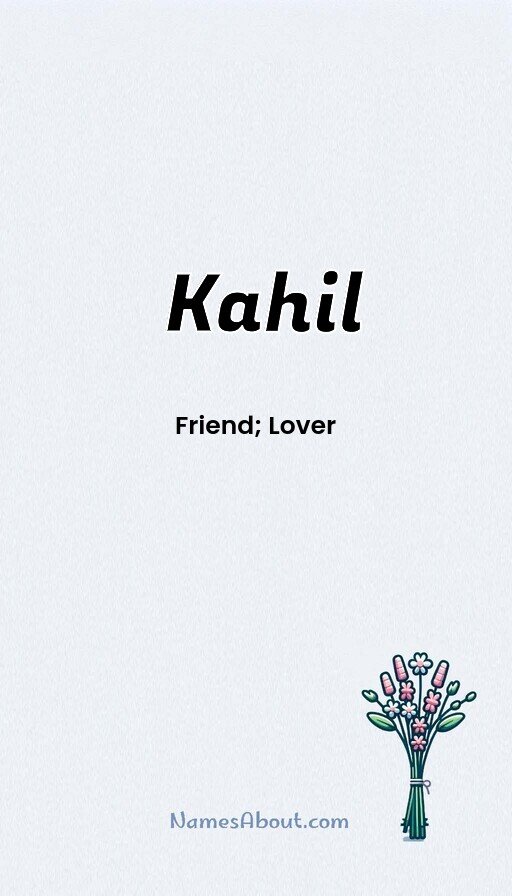 Meaning of Kahil