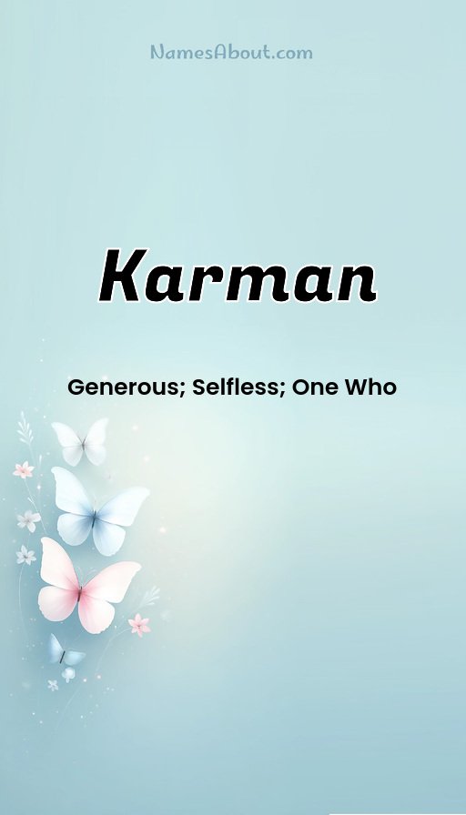 Meaning of Karman