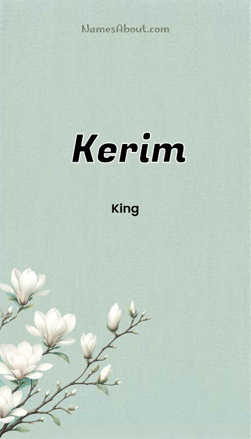 Meaning of Kerim