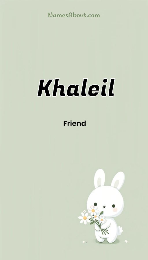 Meaning of Khaleil