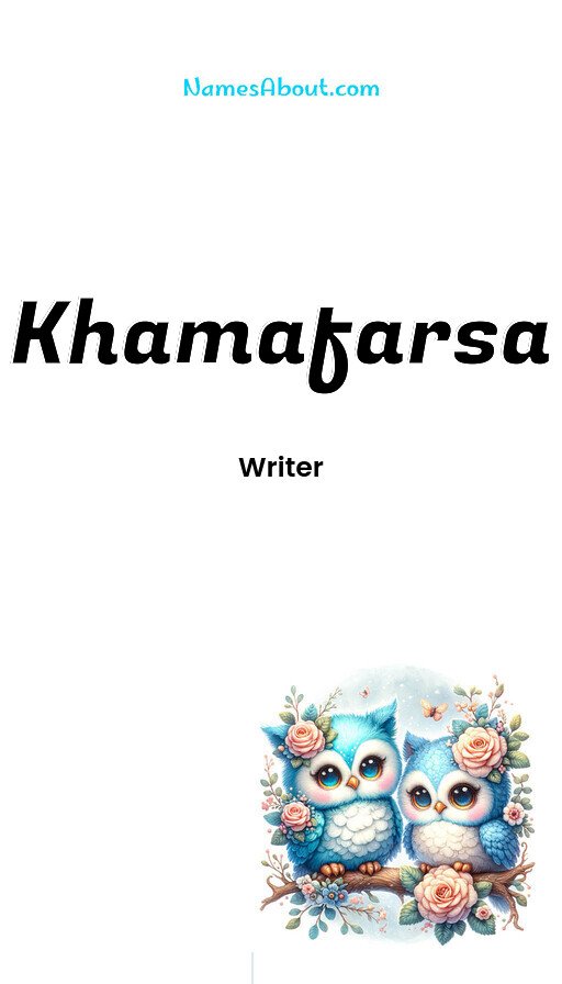 Meaning of Khamafarsa
