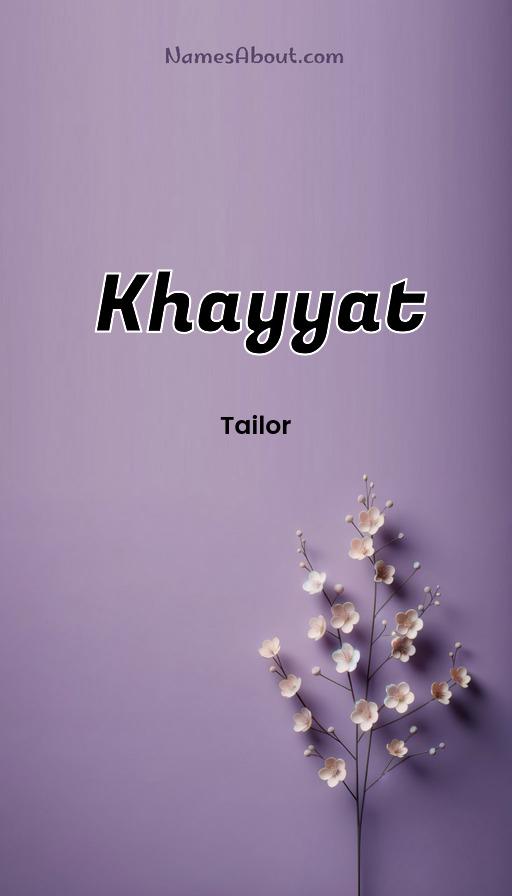 Illustration of Khayyat