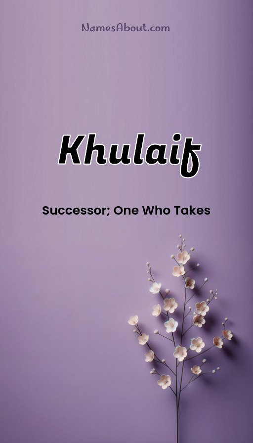 Meaning of Khulaif