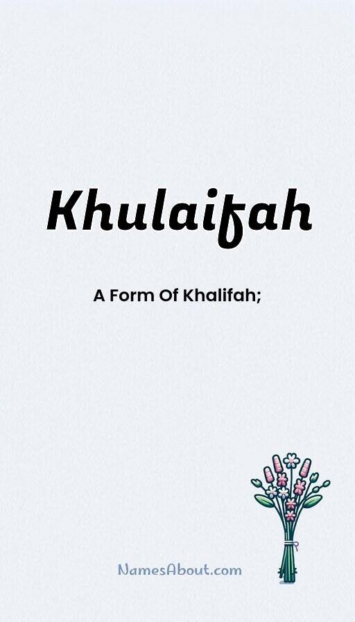 Illustration of Khulaifah