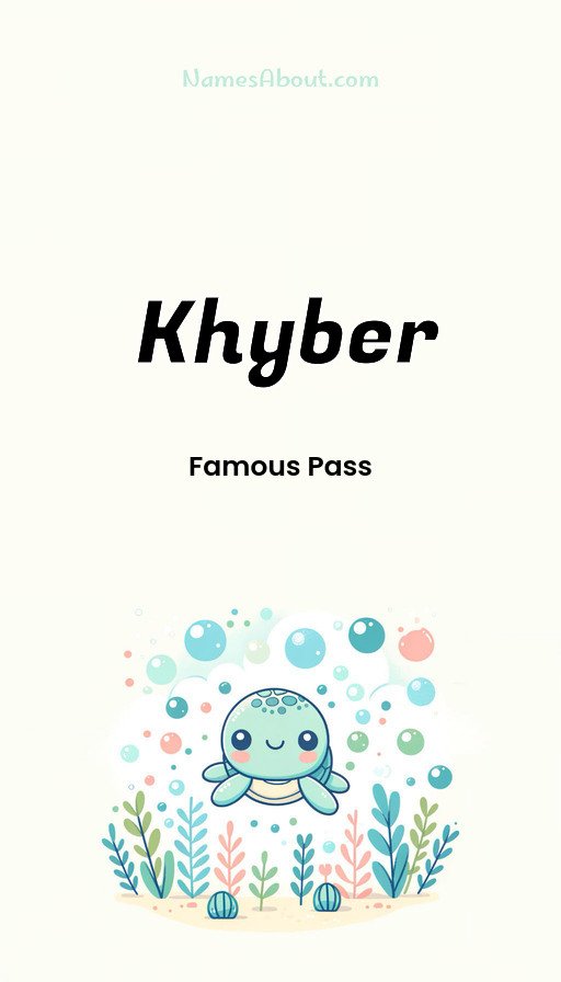 Meaning of Khyber