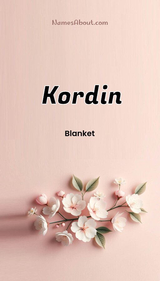 Meaning of Kordin