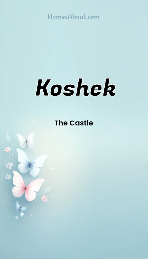 Meaning of Koshek