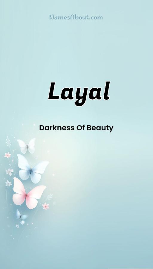 Meaning of Layal