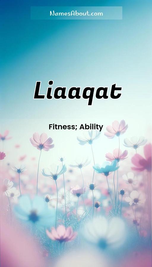 Illustration of Liaaqat