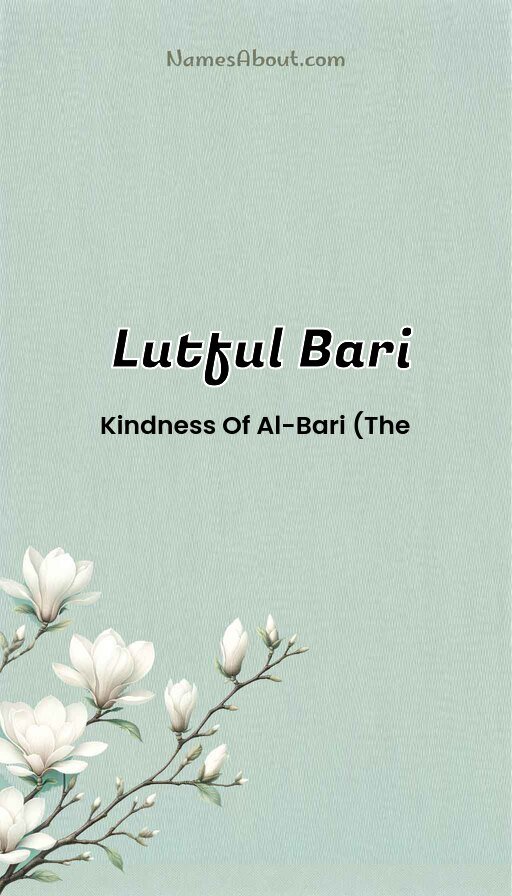 Meaning of Lutful bari