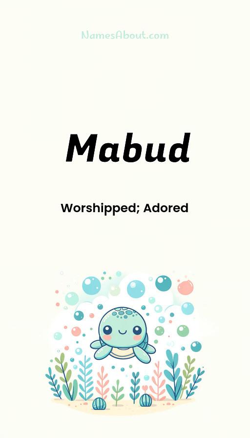 Illustration of Mabud