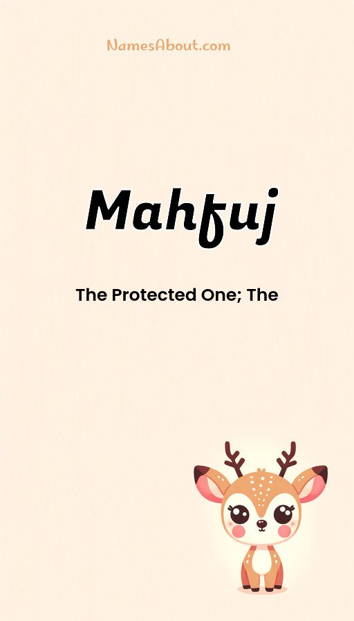 Meaning of Mahfuj
