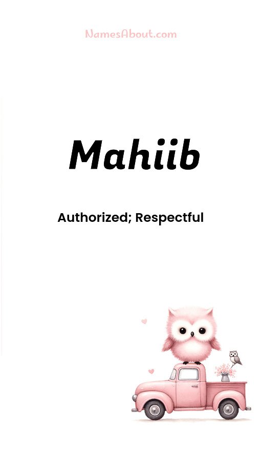 Meaning of Mahiib