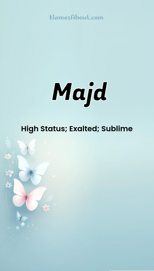 Meaning of Majd