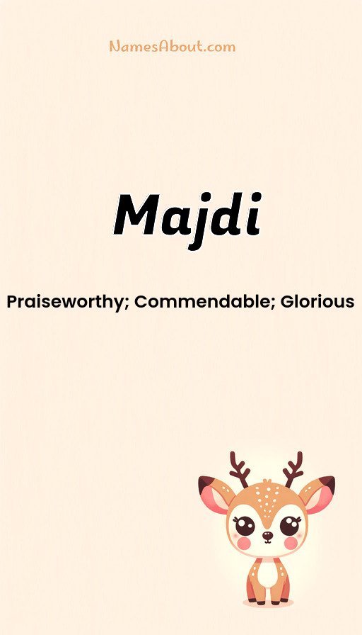 Meaning of Majdi