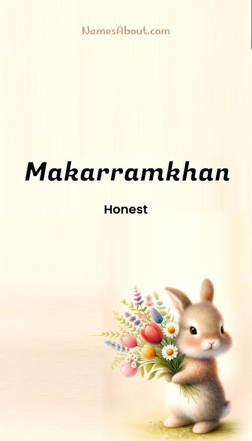 Meaning of Makarramkhan