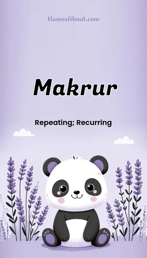 Meaning of Makrur