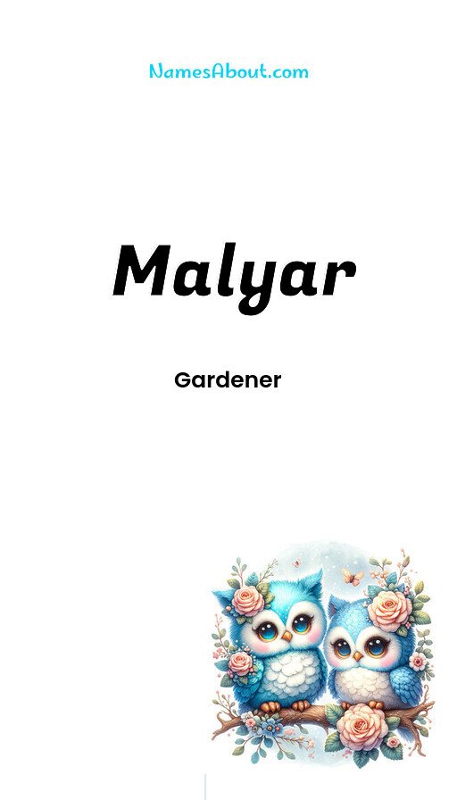 Meaning of Malyar