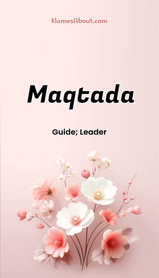 Meaning of Maqtada