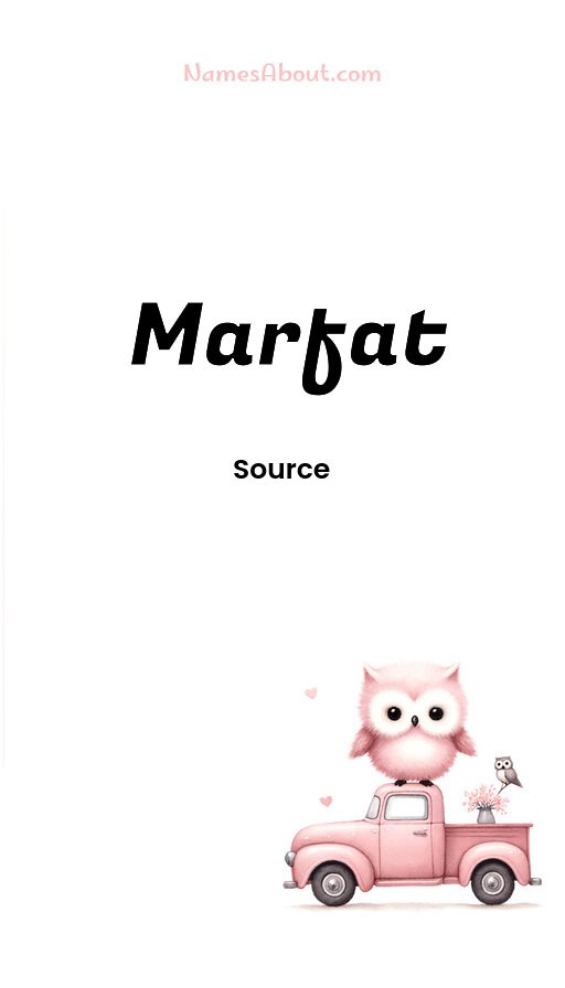 Meaning of Marfat