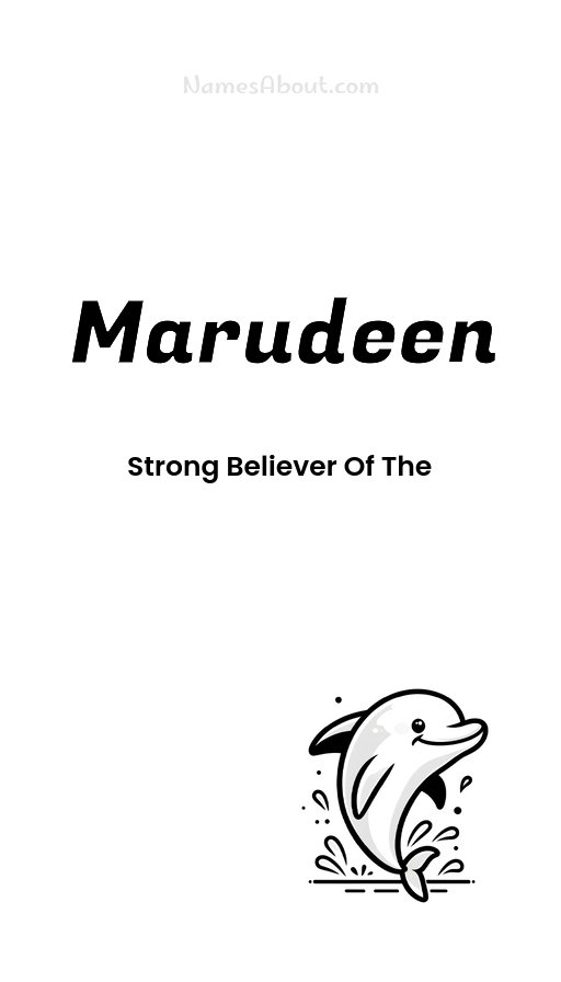 Meaning of Marudeen