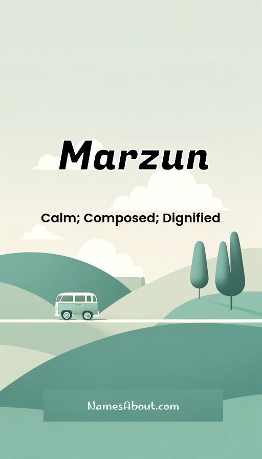 Meaning of Marzun