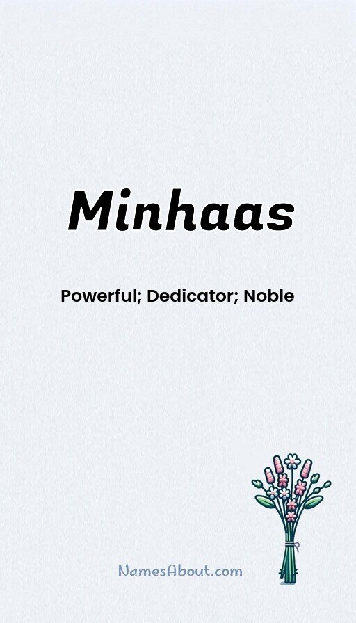 Meaning of Minhaas