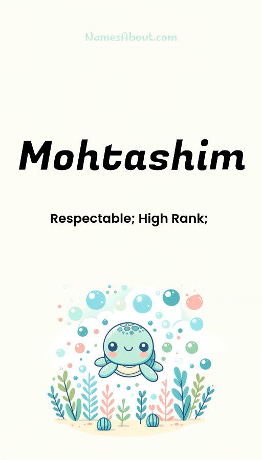 Meaning of Mohtashim