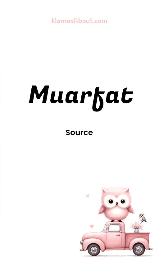 Meaning of Muarfat
