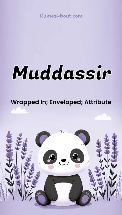 Meaning of Muddassir