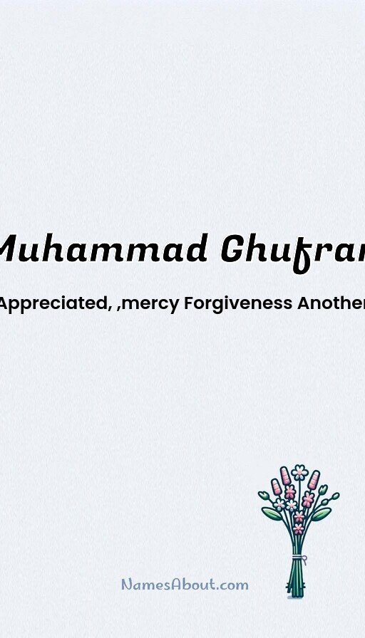 Meaning of Muhammad ghufran