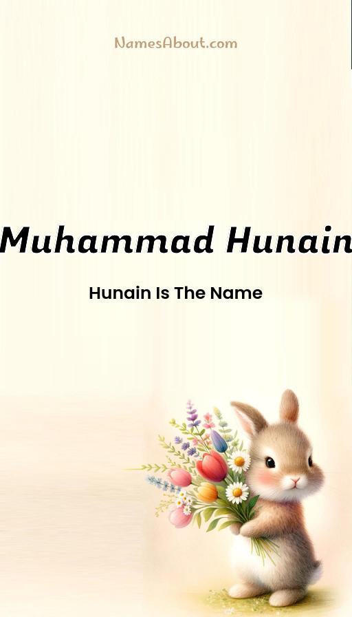 Muhammad Hunain name and meaning