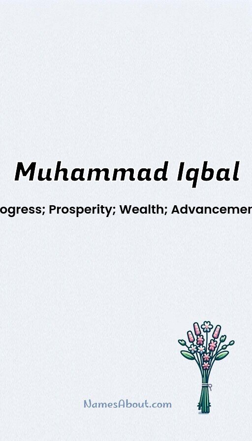Meaning of Muhammad iqbal