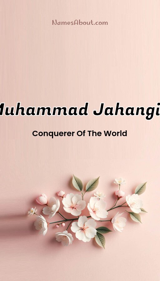 Meaning of Muhammad jahangir