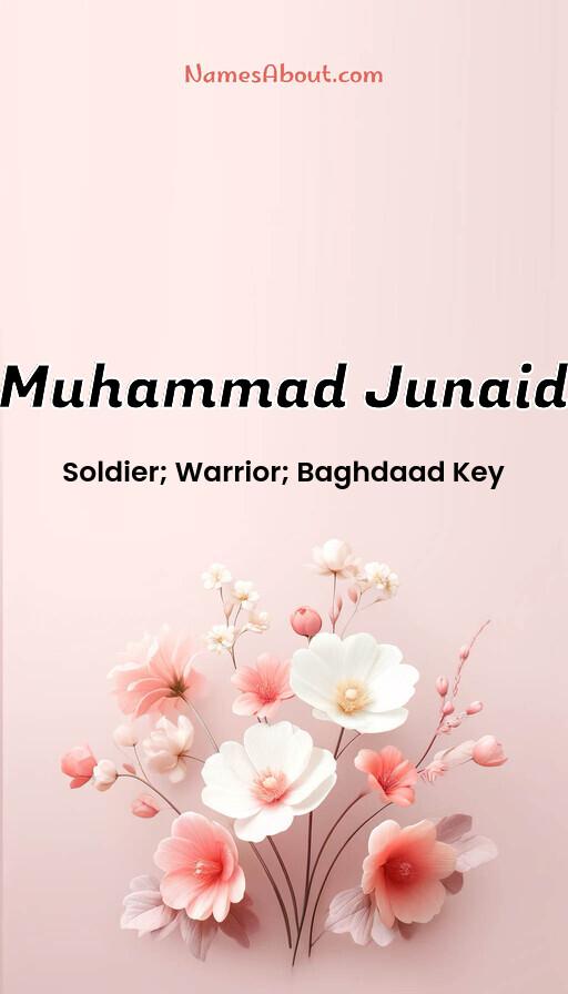 Muhammad Junaid name and meaning