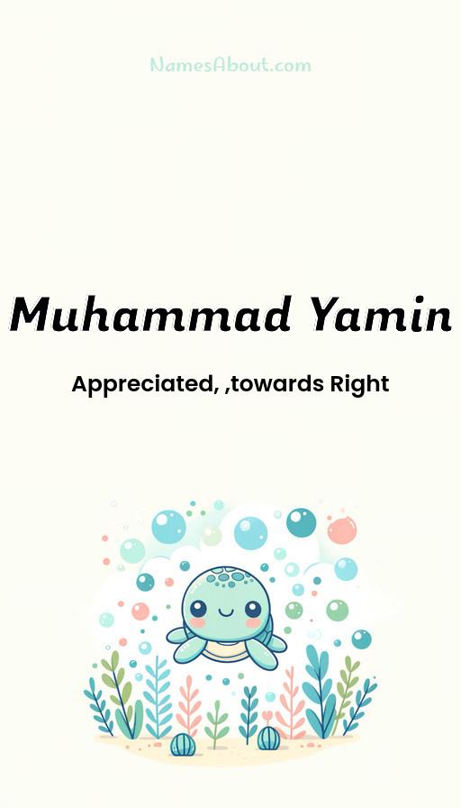 Muhammad Yamin name and meaning