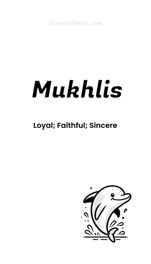 Meaning of Mukhlis