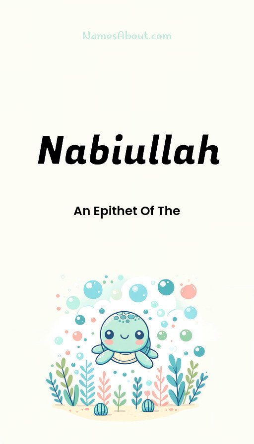 Meaning of Nabiullah