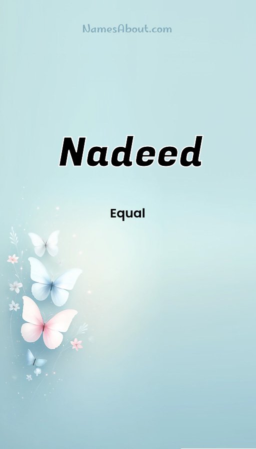 Meaning of Nadeed