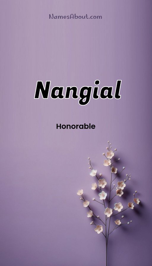 Meaning of Nangial