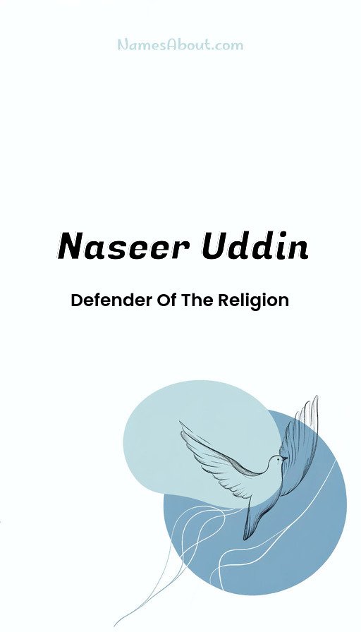 Meaning of Naseer Uddin