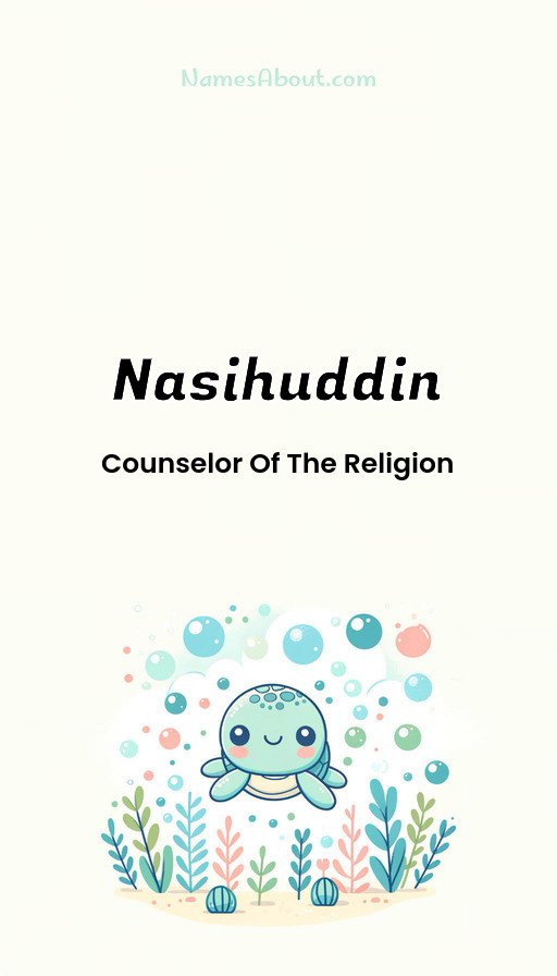 Meaning of Nasihuddin 