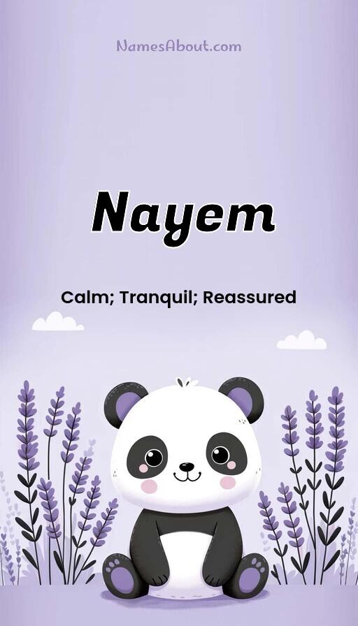 Meaning of Nayem