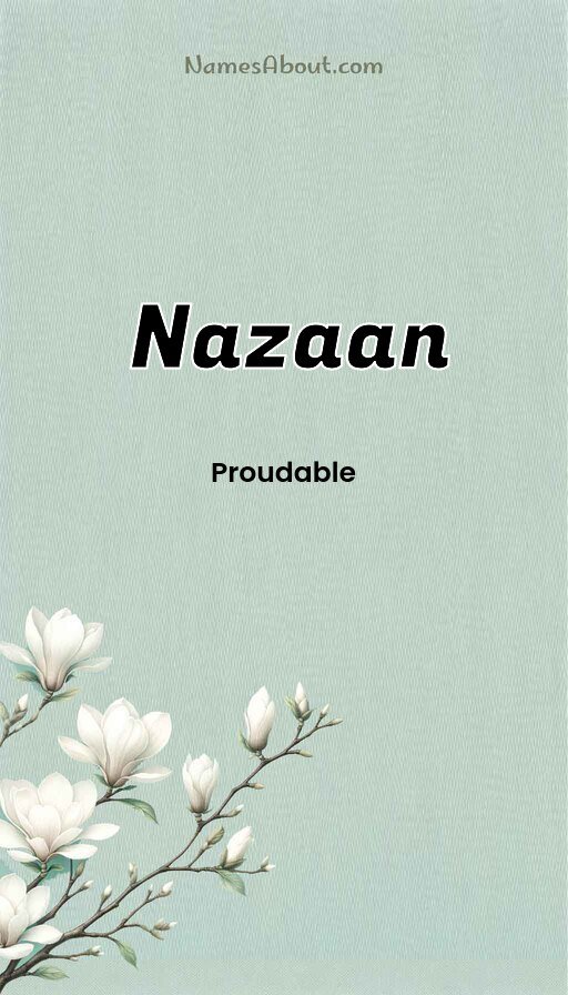 Meaning of Nazaan
