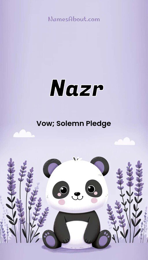 Meaning of Nazr