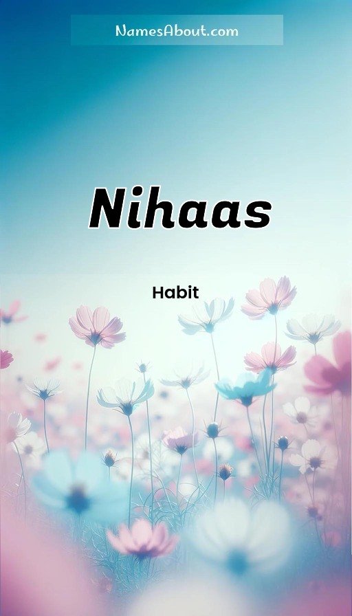 Meaning of Nihaas