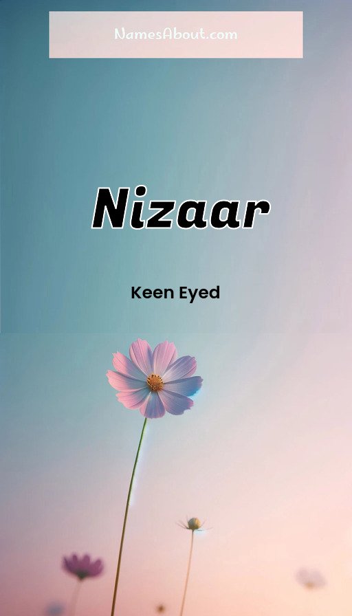 Meaning of Nizaar